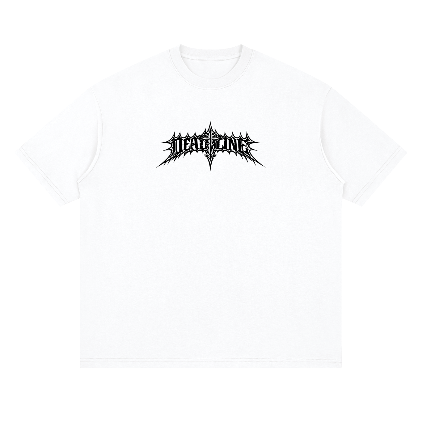 Streetwear Loose Drop Shoulder Deadline T-Shirt